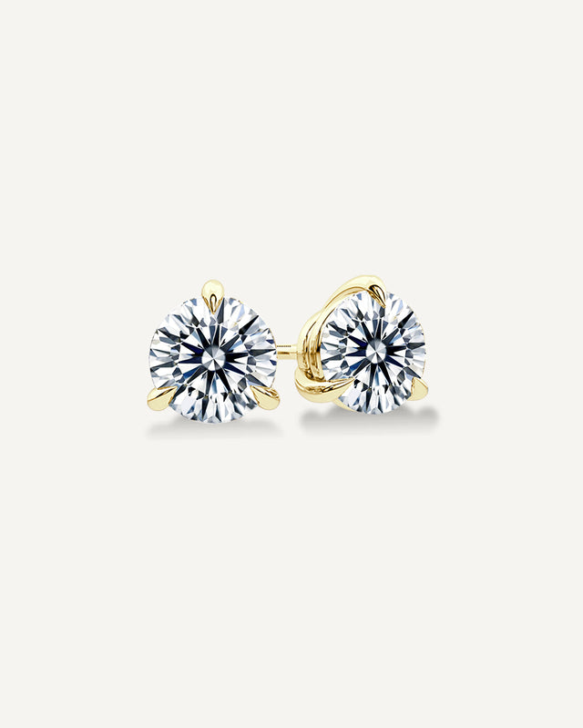 1.20CT TDW GIA Certified Diamond Grace Stud Earrings