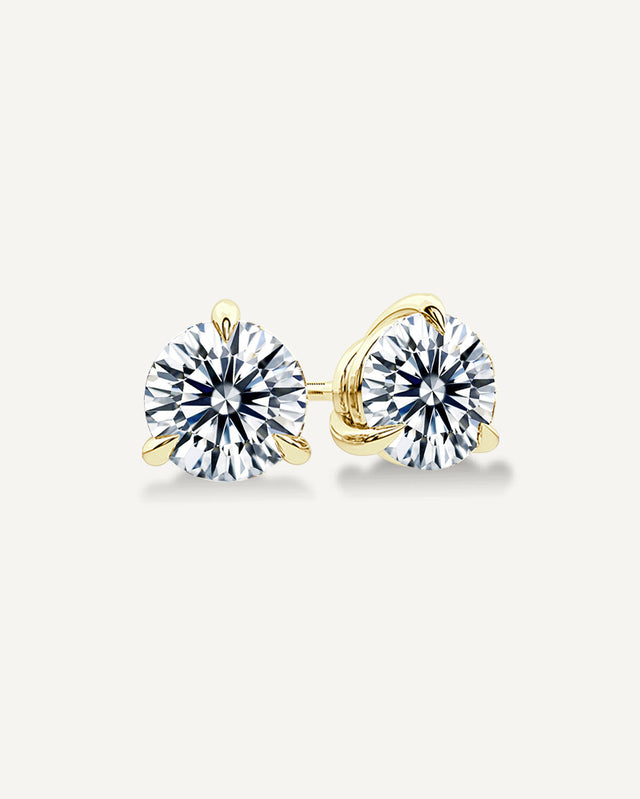 1.80CT TDW GIA Certified Diamond Grace Stud Earrings