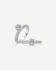2CT IGI Certified D/VS2 Lab-Created Round Nova Ring