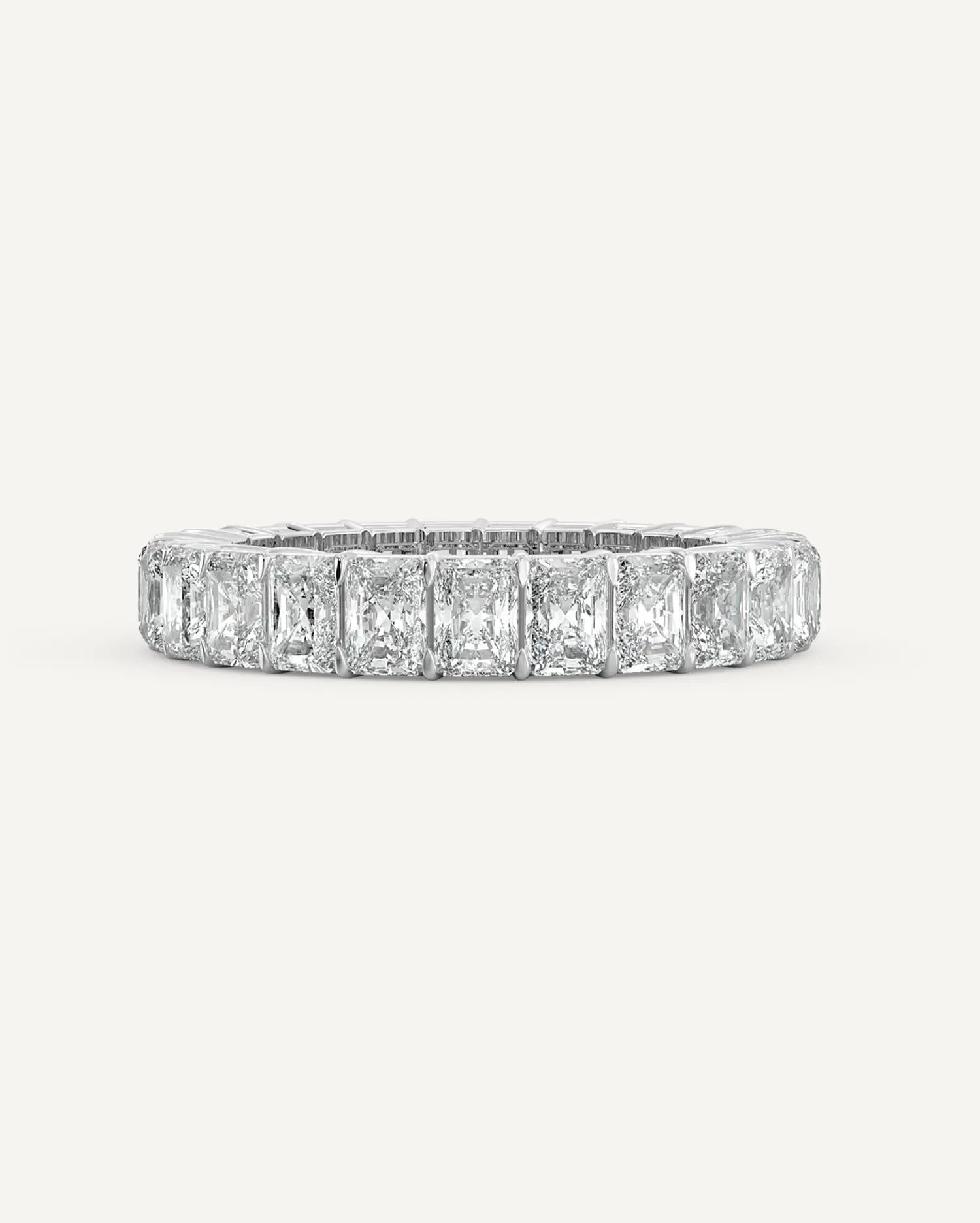 Radiant all way around Lab Grown Diamond Eternity Band