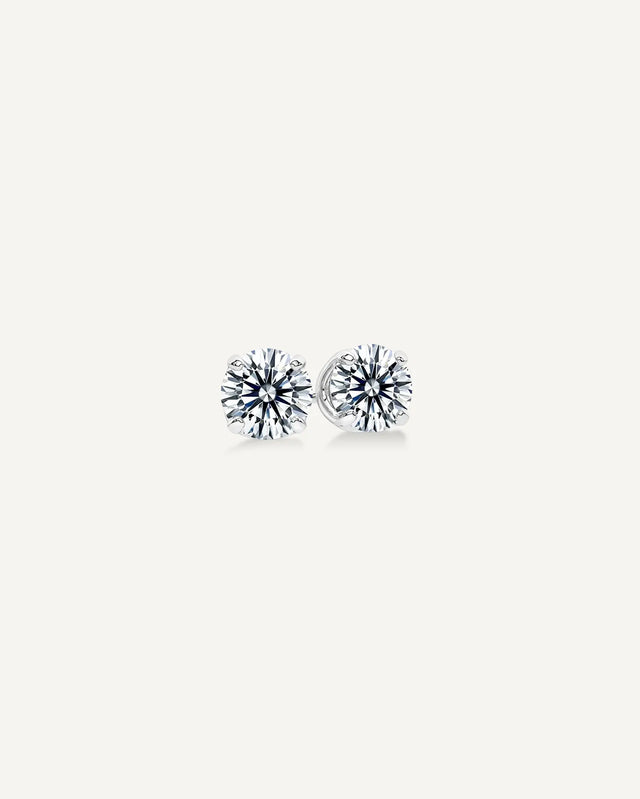 0.20ct TDW Diamond Tiara Stud Earrings