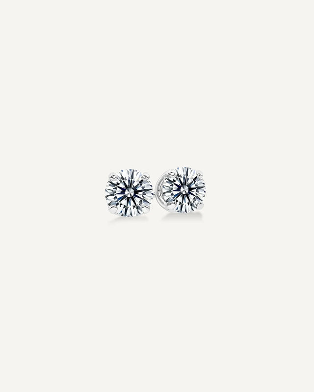 0.40ct TDW Diamond Tiara Stud Earrings