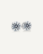 1.50ct TDW GIA Certified Diamond Tiara Stud Earrings